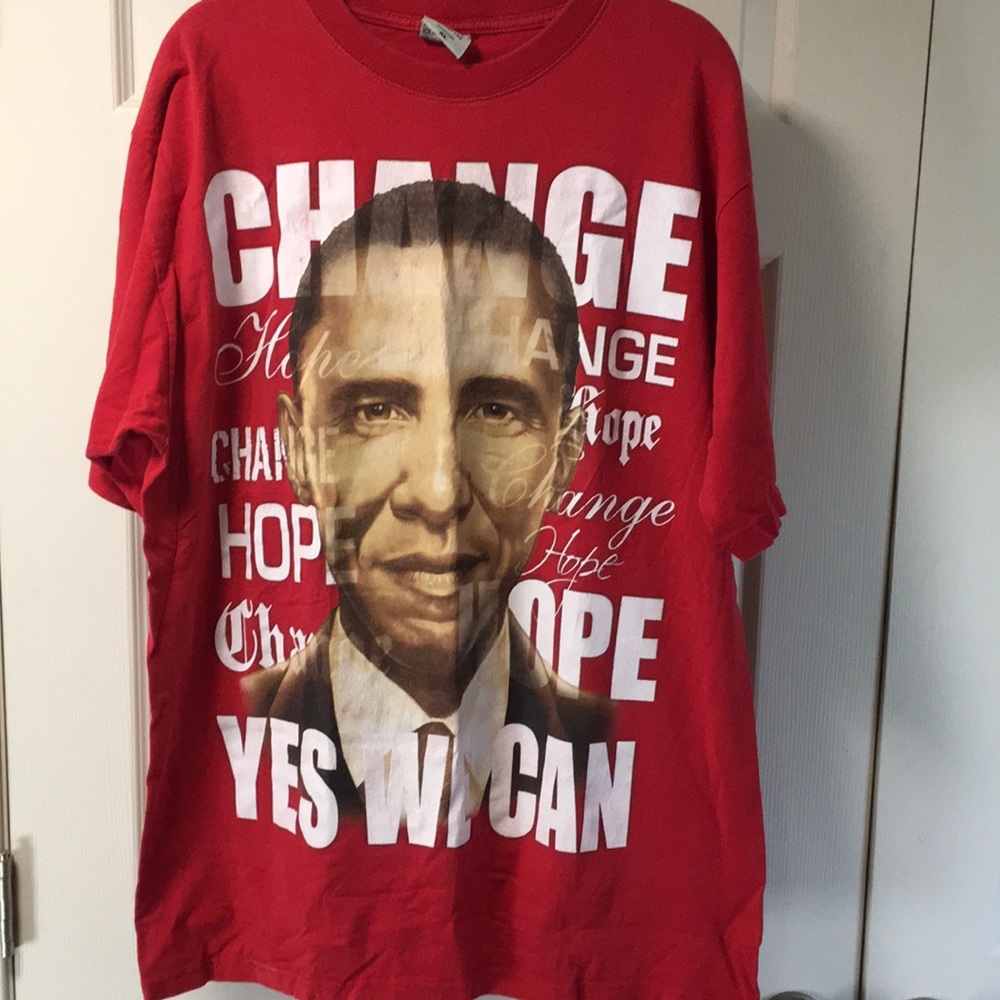 Obama, yes we can ,shirt